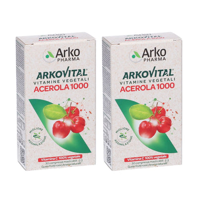 ARKOVITAL ACEROLA 1000 PACK FAMILY 60 COMPRESSE