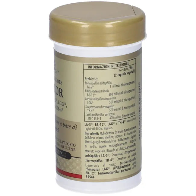 Solgar - Bioflor 60 Capsule Vegetali - Integratore Probiotico per il Benessere dell'Intestino