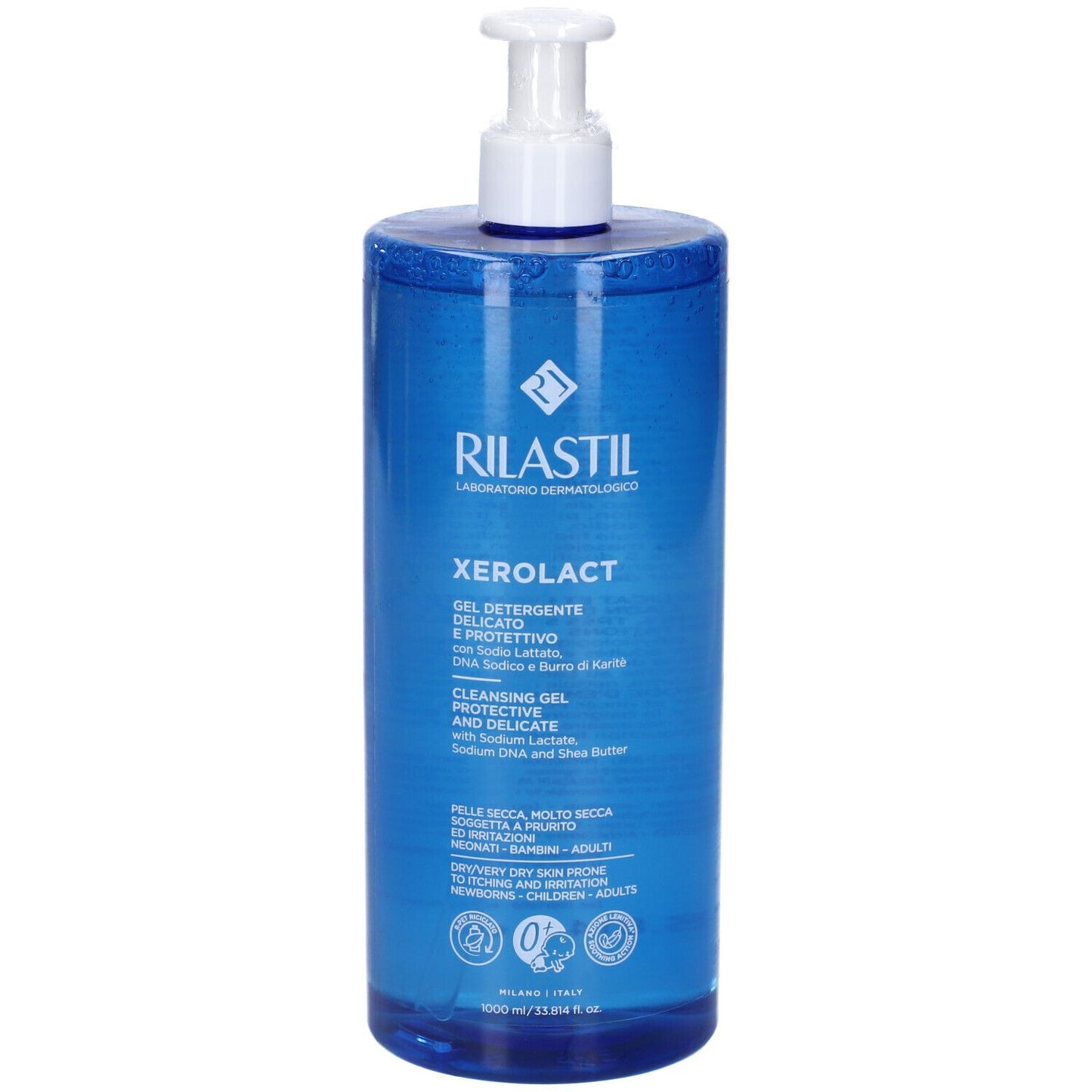 Rilastil Xerolact Gel Detergente - 1000ml