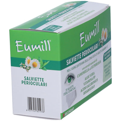 Eumill Salviette Perioculari 25 pezzi