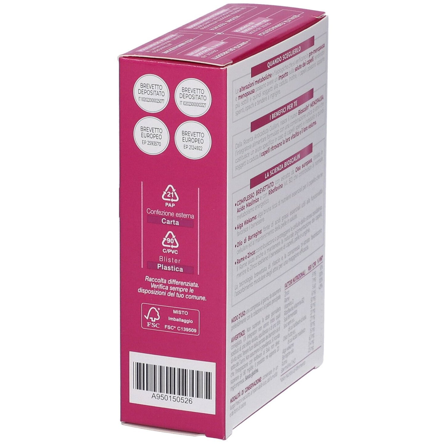 Bioscalin Menopausa 30 Compresse