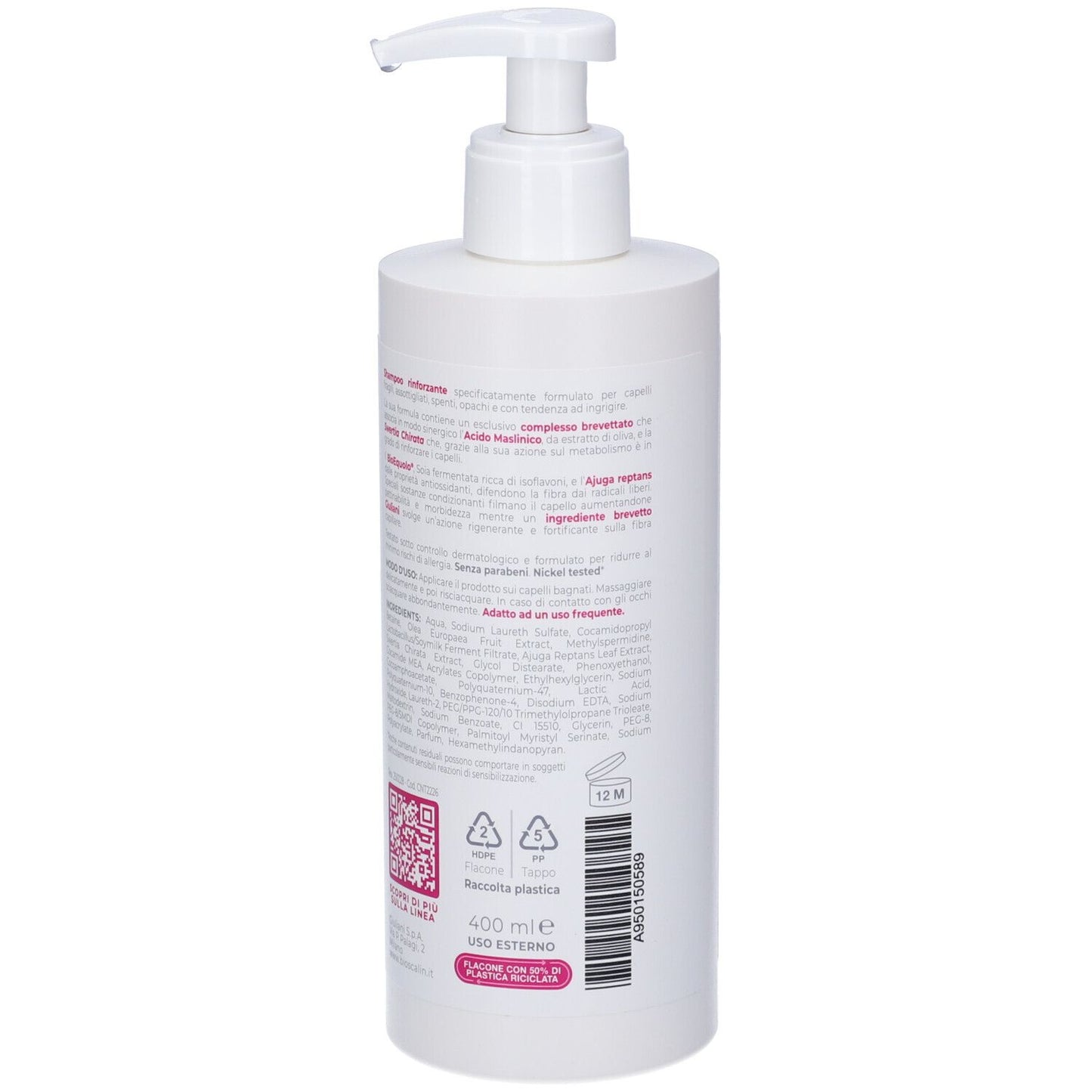 Bioscalin Menopausa Shampoo 400ml