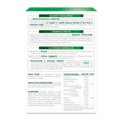 Bioscalin Total Care 30 Compresse