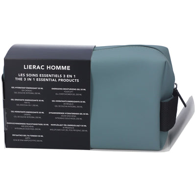 Lierac Set Natale Homme Gel Idratante 50ml + Gel Doccia 200ml