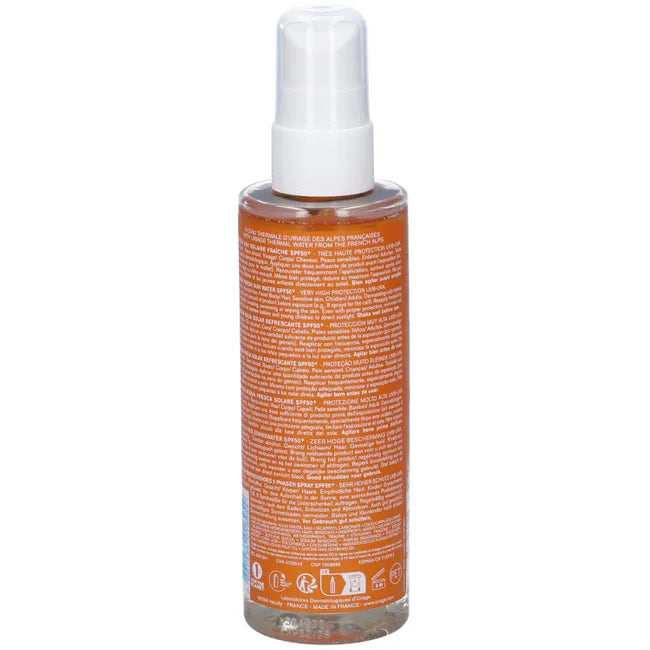 URIAGE Bariésun Eau Solaire SPF 50+ Spray Solare 200 Ml