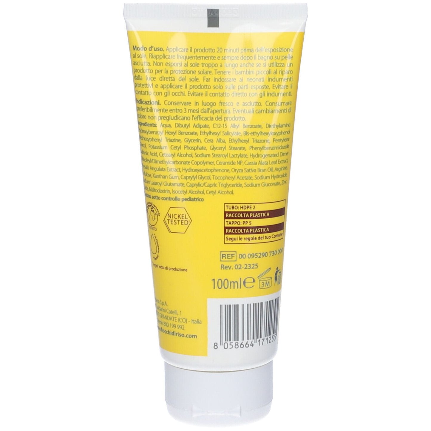 Fiocchi Di RIso Crema Solare Bimbi SPF50+ 100ml