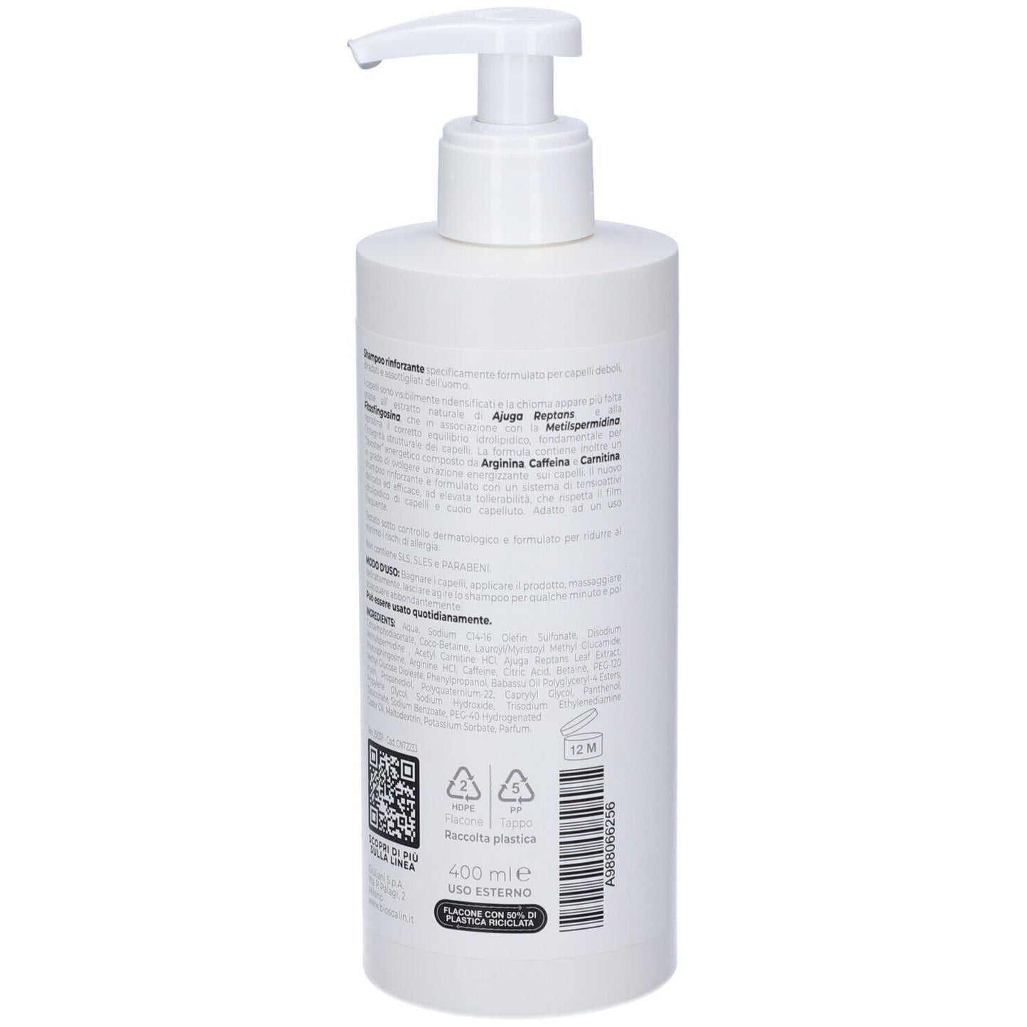 Bioscalin Pro Density Uomo Shampoo Rinforzante 400ml