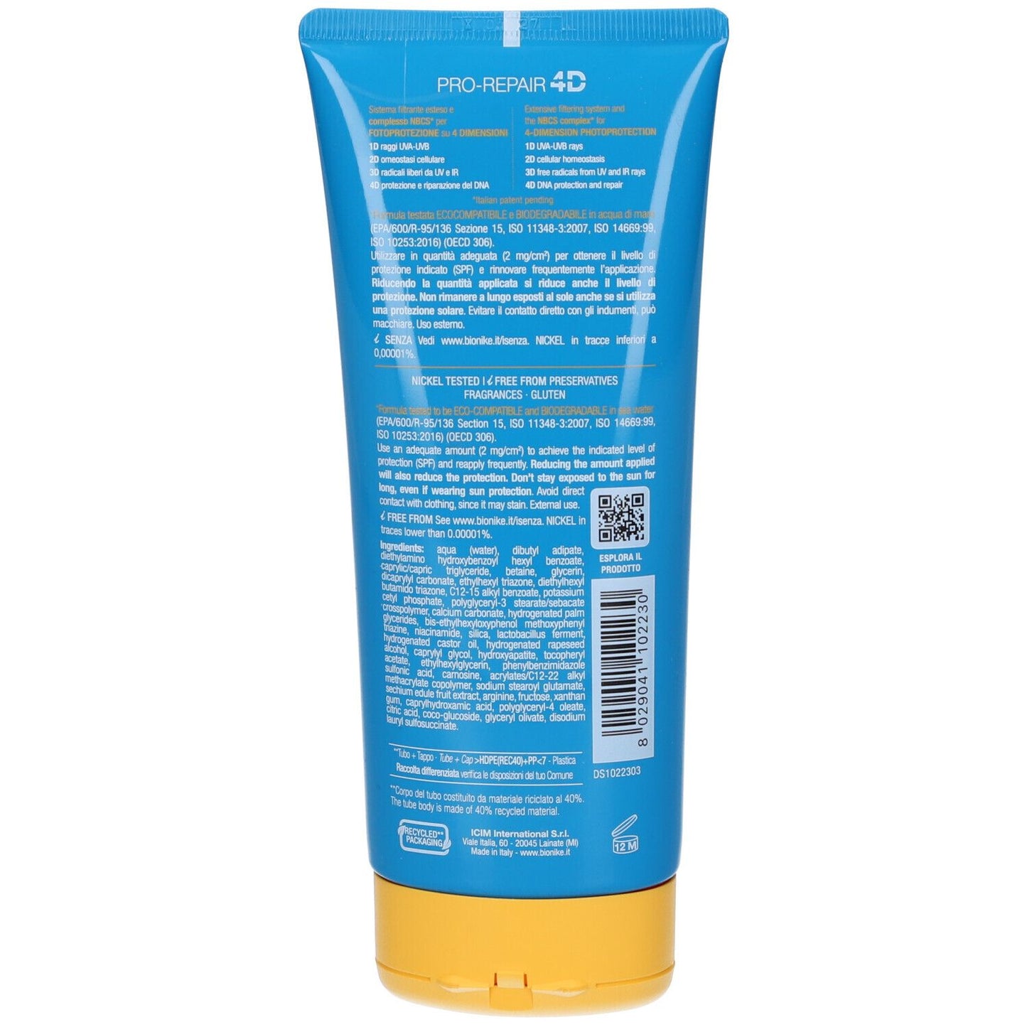 Bionike Defence Sun 30 Latte Fluido 200 Ml