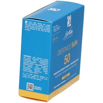 Defence Sun 50 Fondotinta Compatto Tonalitá N1 Ambra 10 g