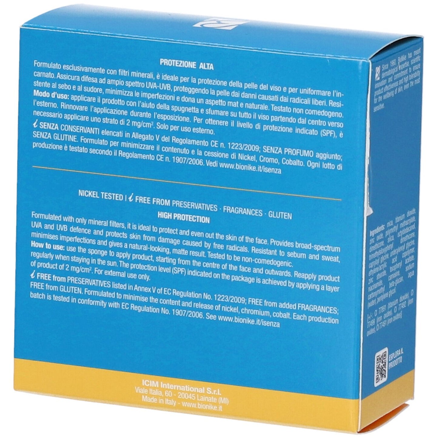 Defence Sun 50 Fondotinta Compatto Tonalitá N2 Bronzo 10 g