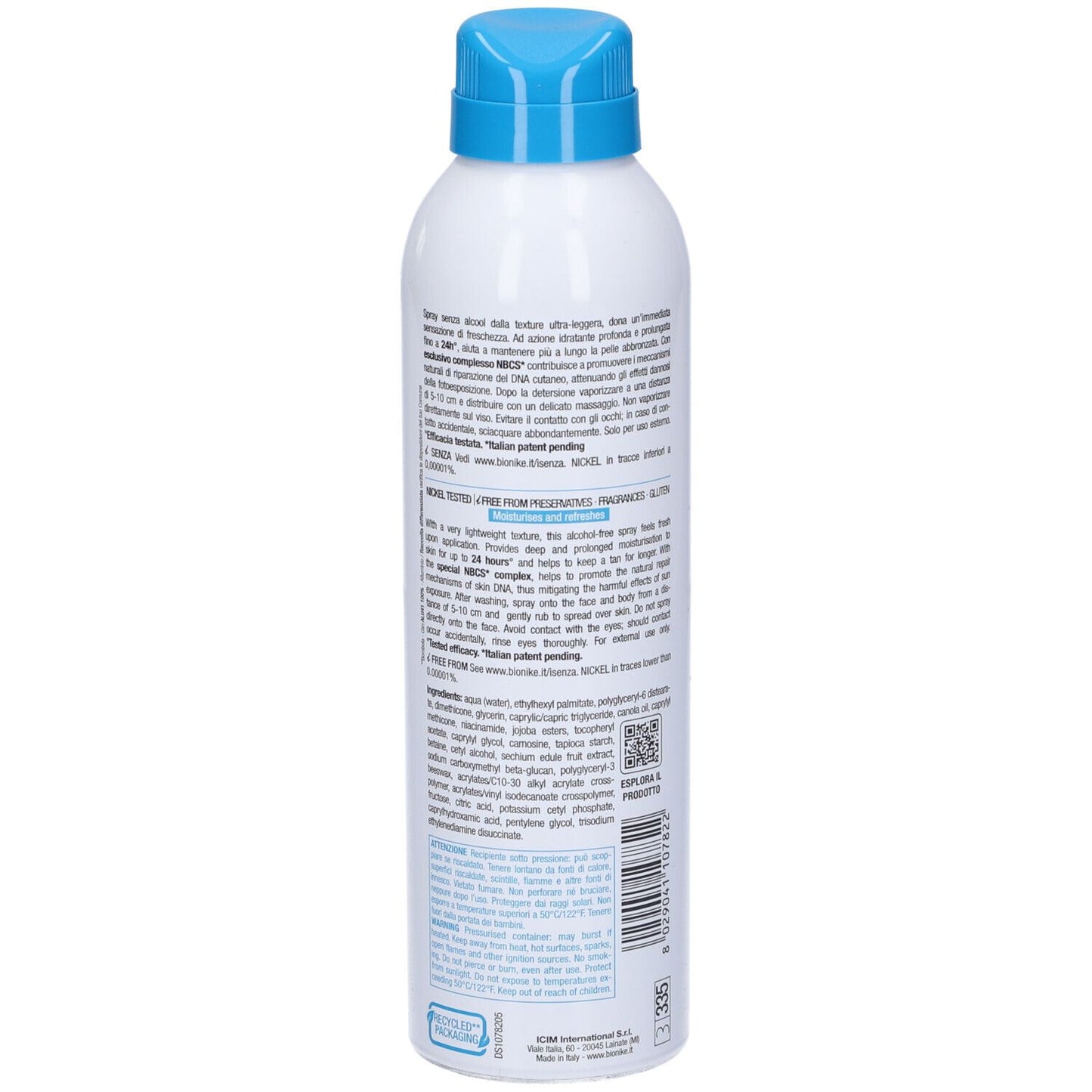 BioNike Defence Sun Pro-Repair 4D After Sun Spray Doposole 200 Ml