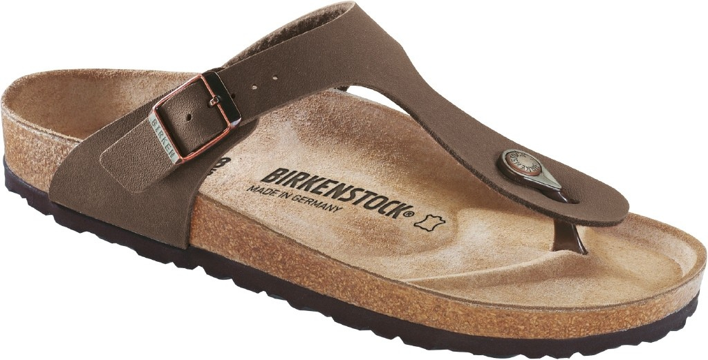 BIrkenstock Gizeh Mocca Birko Flor Nubuck N.44 - Regular Fit ( Calzata Normale)