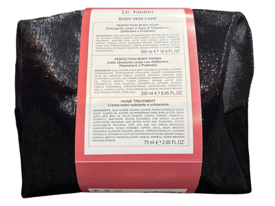 DR KLEEIN Cofanetto BODY SKIN CARE 1 DETERGENTE CORPO 500 ML + 1 IDRATANTE CORPO 250 ML + 1 CREMA MANI 75 ML