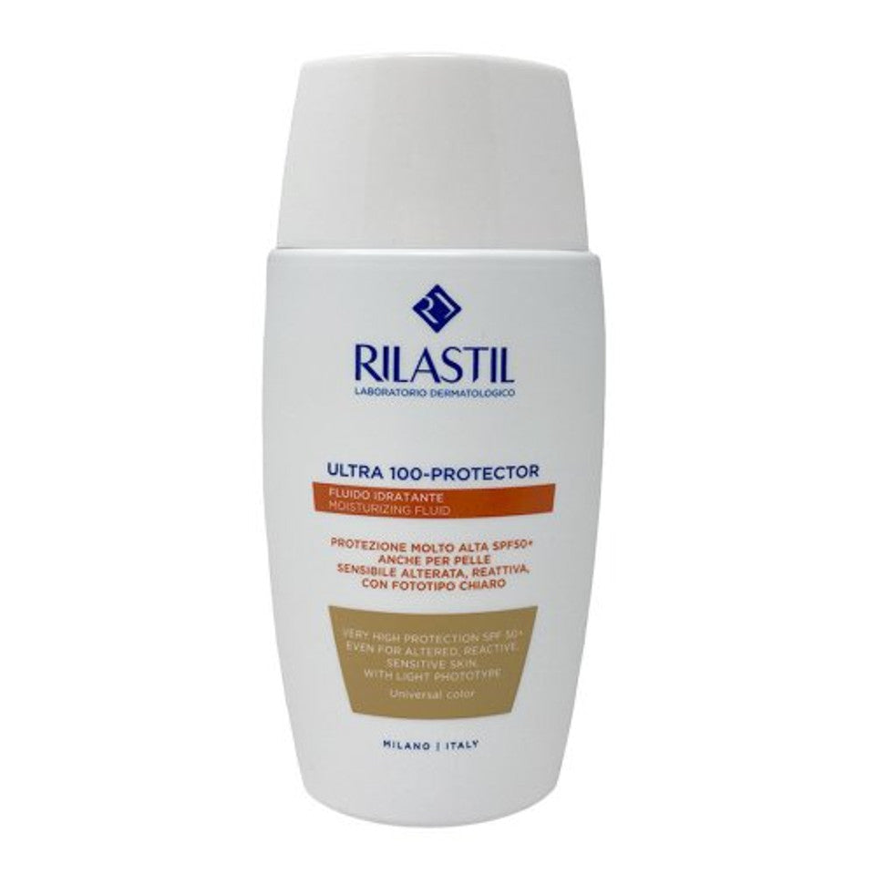 Rilastil - Fotoprotezione 365 Ultra 100 Protector Fluido SPF50+ Colorato Confezione 50 Ml
