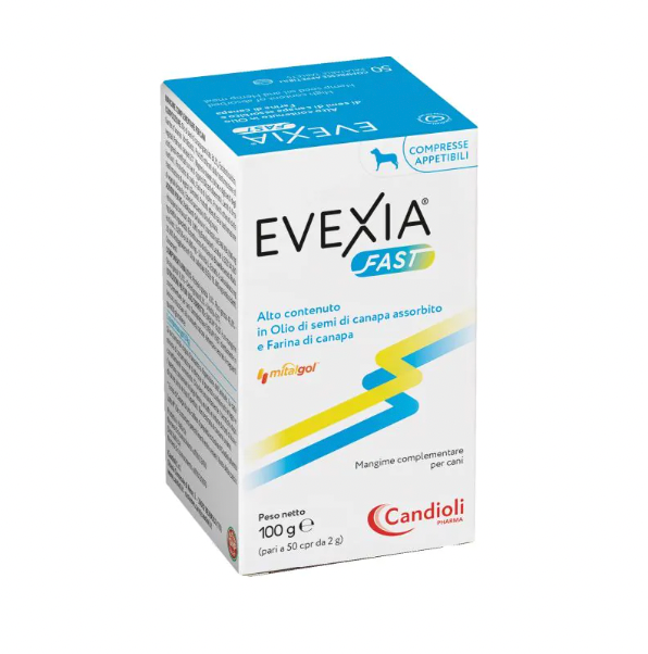 Evexia Fast 50 Compresse - Per Cani