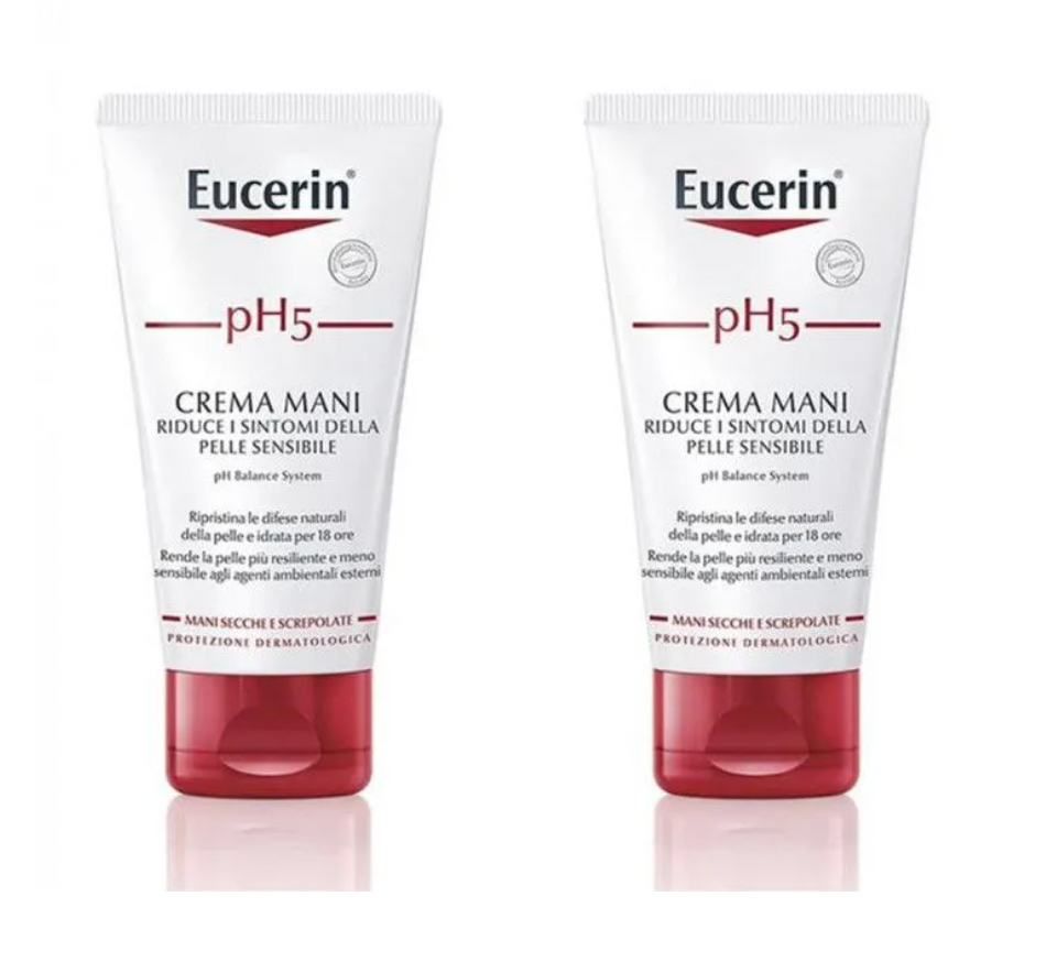 Eucerin Bipacco PH5 Crema Mani 75 ml + 75 ml