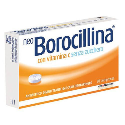 NEOBOROCILLINA C*20 pastiglie 1,2 mg + 70 mg senza zucchero