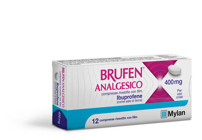 BRUFEN ANALGESICO*12 cpr riv 400 mg