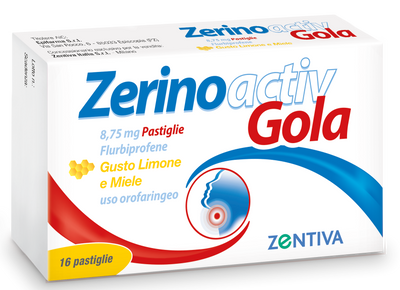 ZERINOACTIV GOLA*16 pastiglie 8,75 mg limone miele