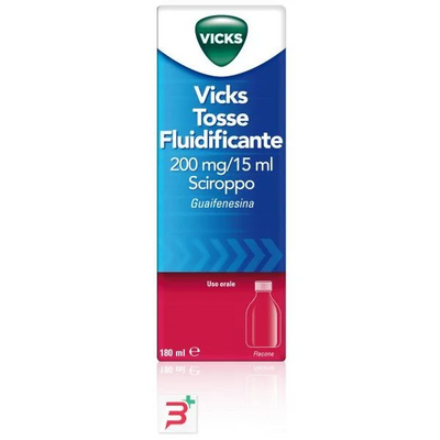 VICKS TOSSE FLUIDIFICANTE*scir 180 ml 200 mg/15 ml