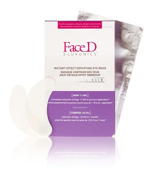 FACE D MASCHERA DEFATICANTE OCCHI EFFETTO IMMEDIATO 8 X 2 PEZZI