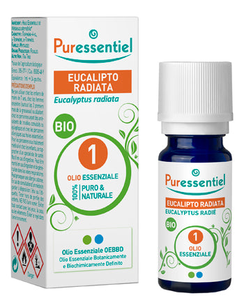 PURESSENTIEL EUCALIPTO RADIATA OLIO ESSENZIALE BIO 10 ML