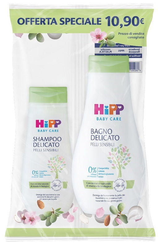 HIPP SPECIAL PACK 1 SHAMPOO DELICATO 200 ML + 1 BAGNO DELICATO 350 ML