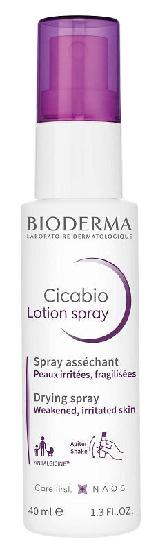 BIODERMA Cicabio Lozione spray pelle danneggiata con essudato 40ml