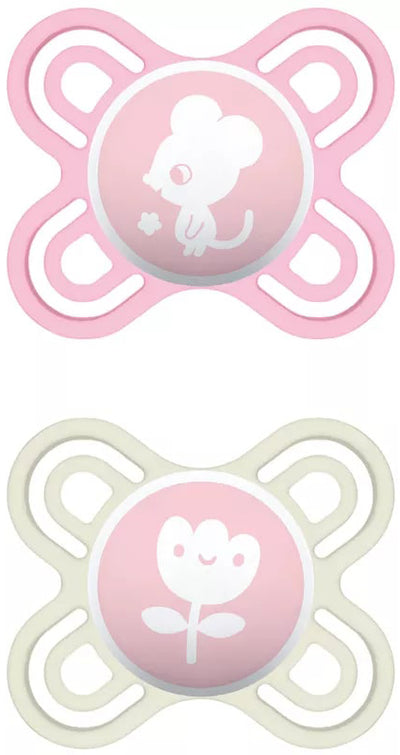 MAM SUCCHIETTO PERFECT START 0-2 MESI SILICONE SINGLE BOX FEMMINA