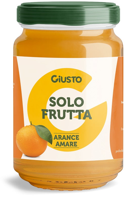 GIUSTO SOLO FRUTTA CONFETTURA ARANCE AMARE 220 G