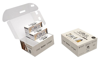 GOLD COLLAGEN BOX HAIRLIFT 3 CONFEZIONI GOLD COLLAGEN HAIRLIFT 10 FLACONI + 1 CONFEZIONE GOLD COLLAGEN SCALP REVIVAL SERUM 100 ML IN OMAGGIO