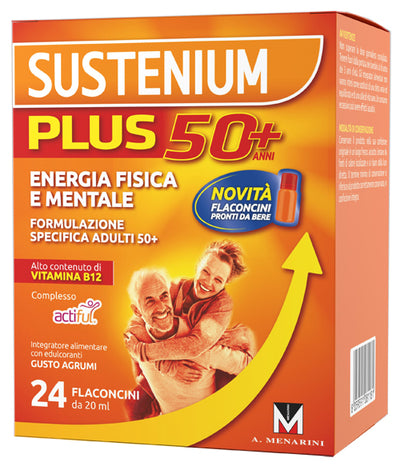 SUSTENIUM PLUS 50+ 24 FLACONCINI