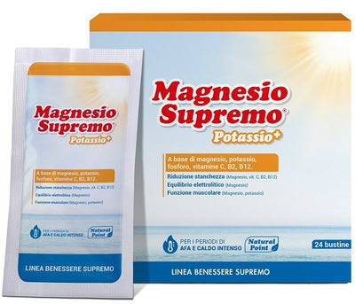 MAGNESIO SUPREMO POTASSIO+ 24 BUSTINE