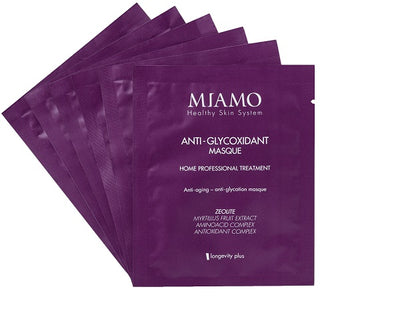 Miamo Anti Glycoxidant Masque Anti-Età Viso 6x10 ml