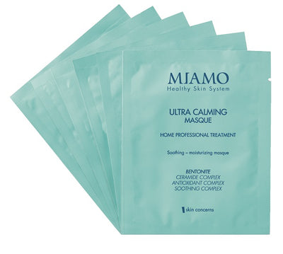 Miamo Ultra Calming Masque Maschera Lenitiva Idratante Viso 6 x 10 ml