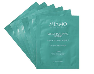 Miamo Ultra Brightening Masque Maschera Viso Schiarente Uniformante 6 x10 ml