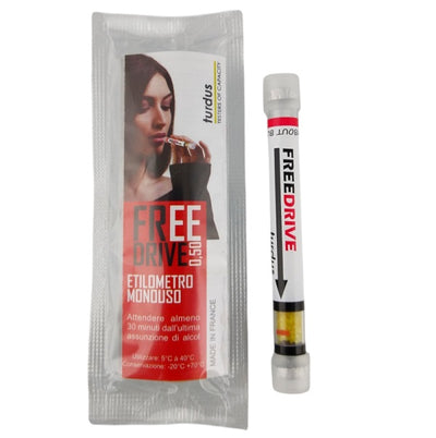 Etilometro Turdus - Monouso Freedrive