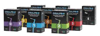 ORALPROX SCOVOLINO BLISTER 6 PEZZI MISURA 2