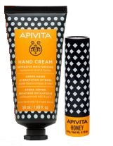 APIVITA PROMO XM WINTER WONDERS HONEY CREMA IDRATAZIONE INTENSA 50 ML + BALSAMO LABBRA 4,4 G