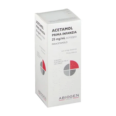 ACETAMOL PRIMA INFANZIA*sciroppo 100 ml 125 mg/5 ml