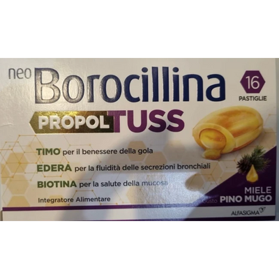 Neoborocillina Propoltuss 16 Pastiglie