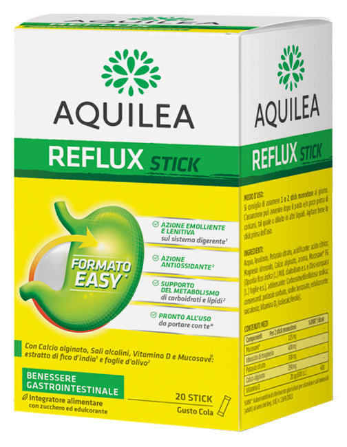 Aquilea Reflux 20 Stick Monodose - Aquilea Reflux 20 Stick Monodose
