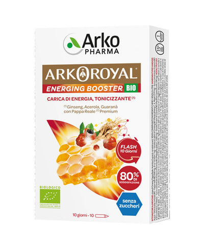 ARKOROYAL ENERGING BOOSTER BIO 10 FLACONCINI DA 15 ML