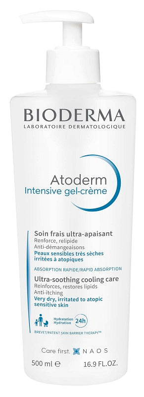 BIODERMA Atoderm Intensive gel-crème Gel crema ultra lenitivo pelle atopica 500 ML
