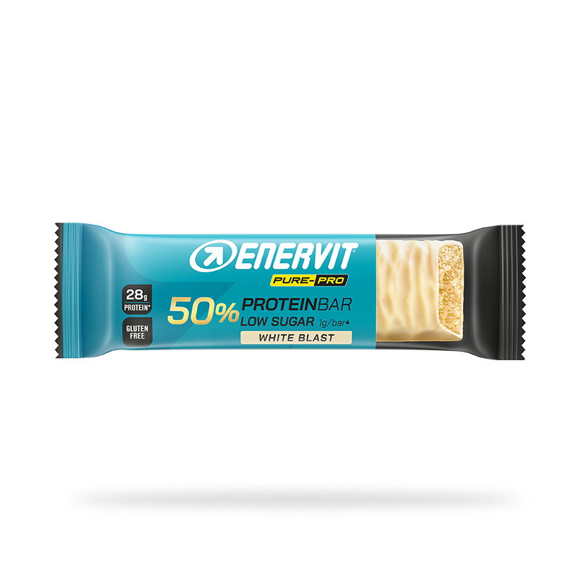 Enervit Barretta PURE PRO BAR 50% WHITE BLAST 55 G