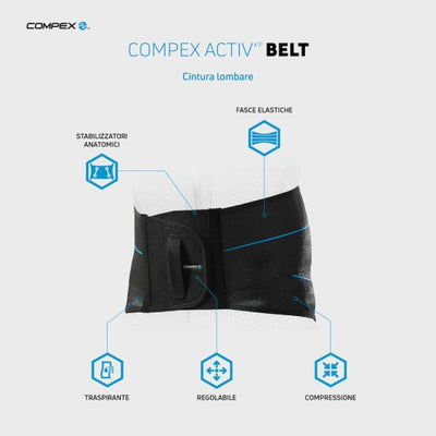 COMPEX ACTIV' BELT M Fascia Lombare Misura M