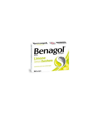 BENAGOL 1,2 mg + 0,6 mg Pastiglie gusto Limone Senza Zucchero