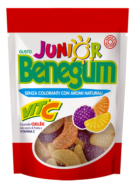 BENEGUM JUNIOR VITA C CARAMELLE GELE' CON SUCCO DI FRUTTA EVITAMINA C 90 G