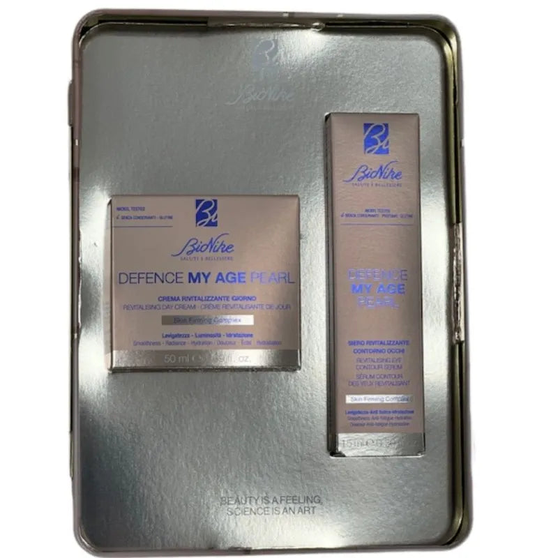 Bionike Cofanetto Defence My Age Pearl Siero Contorno Occhi 15ml + Crema Giorno 50ml