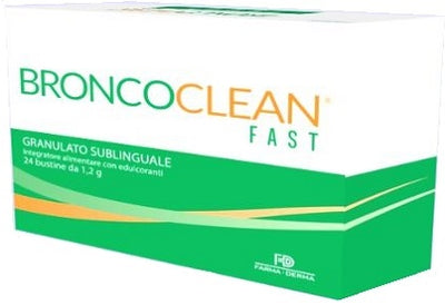 BRONCOCLEAN FAST GRANULATO SUBLINGUALE 24 BUSTINE